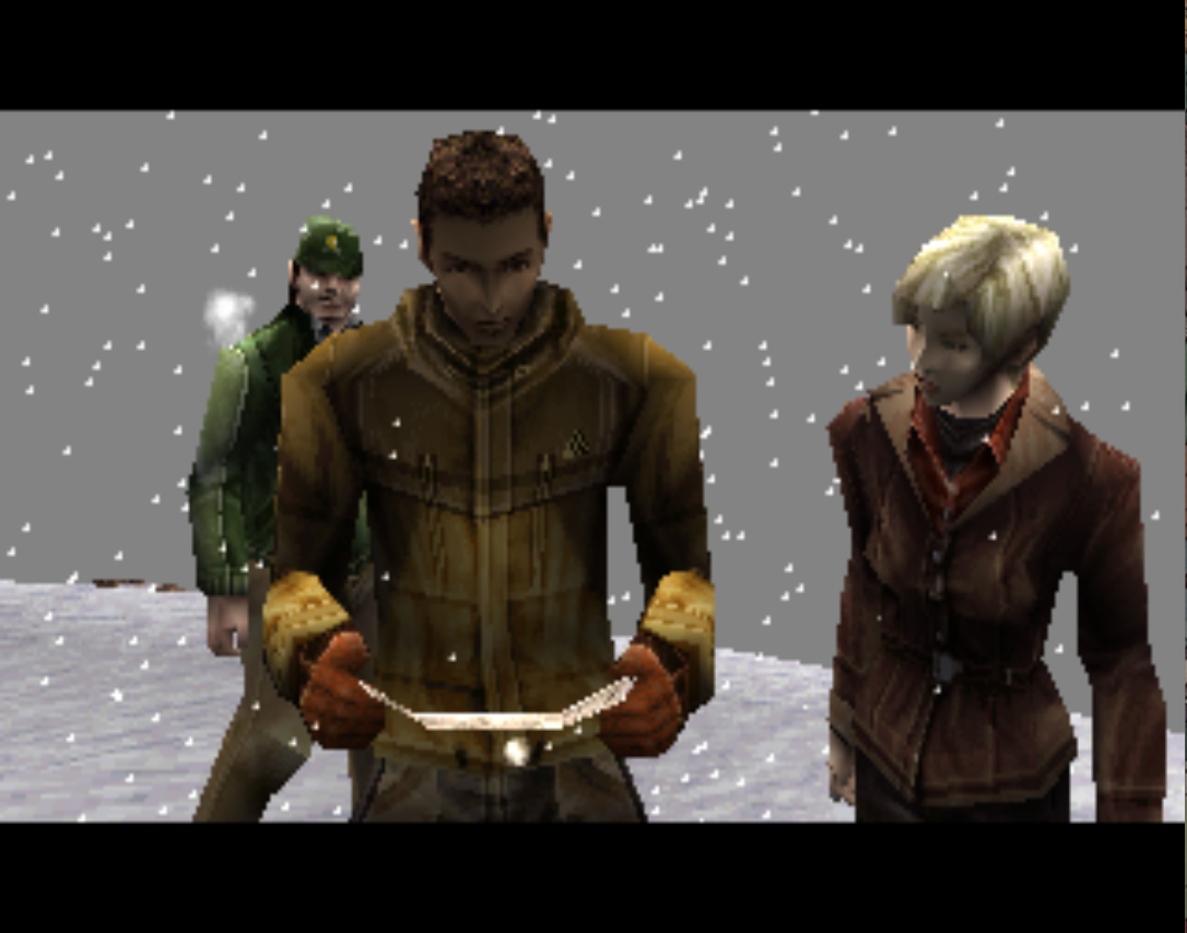 Kato and Julia looking at a map"