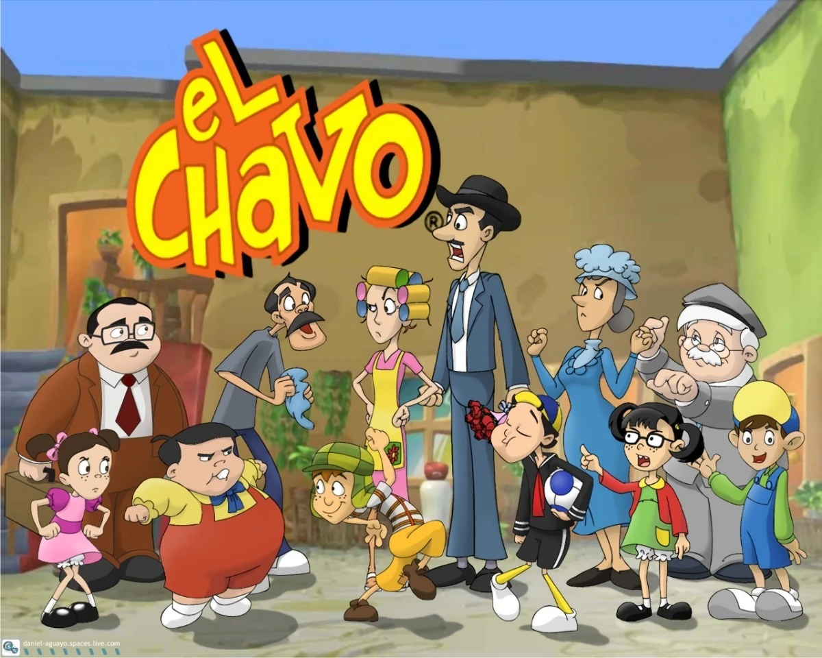 The cover of El Chavo Animated